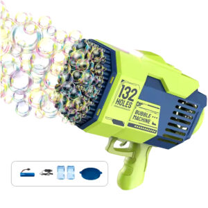 132 Holes Electric Bazooka Bubble Gun