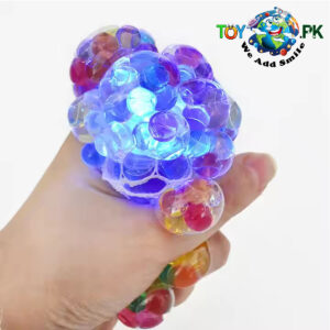 Mesh Squishy Squeeze Light Ball - 1 Piece