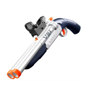 Dual Barrel Soft Bullet Gun
