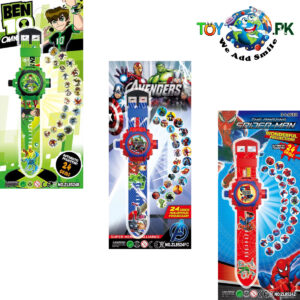 Ben 10 - Spider Man - Avengers Projector Watch