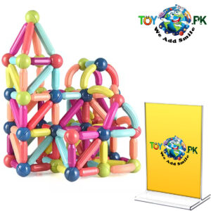 64-Piece 3D Magnetic Building Block